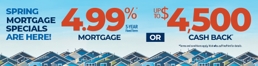 Spring Mortgage Specials are here!