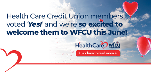 Healthcare Credit Union members voted Yes!
